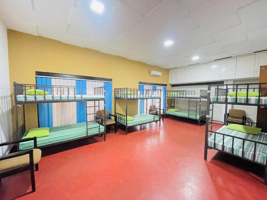 Bed in Male Dormitory Room room - Image 1