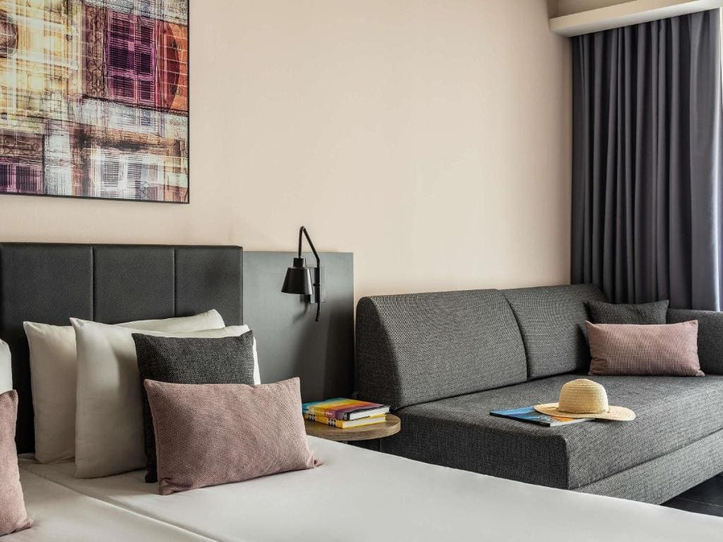 Junior Suite with One Double and Two Single Beds room - Image 3