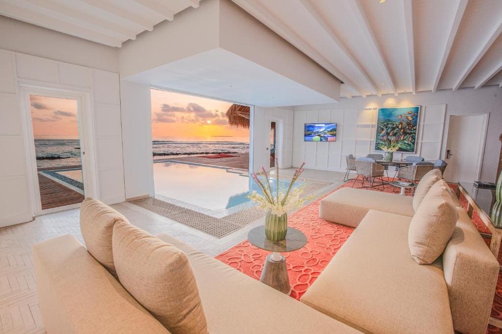 Two-Bedroom Presidential Water Villa with Pool room - Image 3