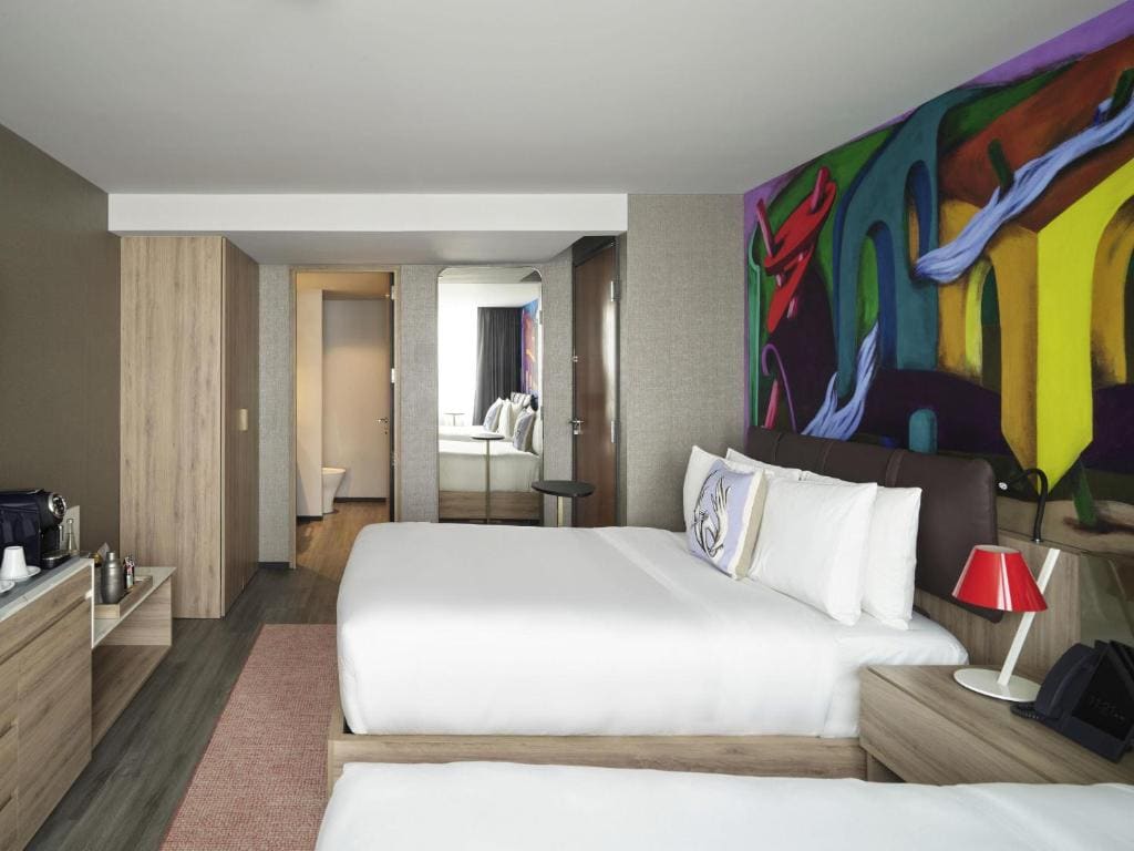 Superior Skyline Double Room with Two Double Beds room - Image 3