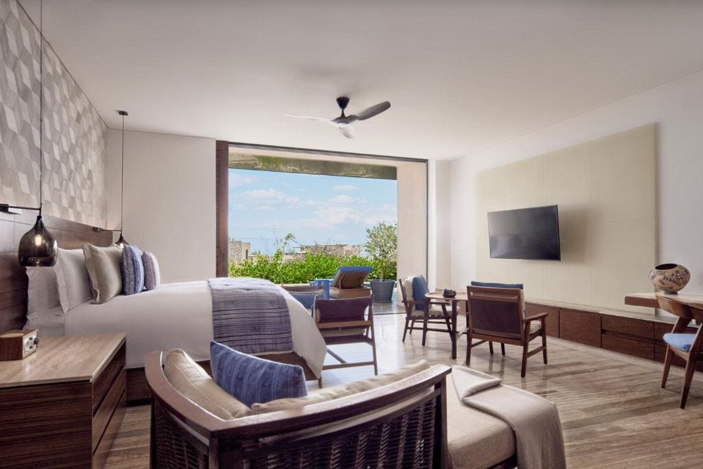 Cortes Resort View, 1 Bedroom Suite, 1 King, Sofa bed, Ground floor, Private pool, Terrace room - Image 1