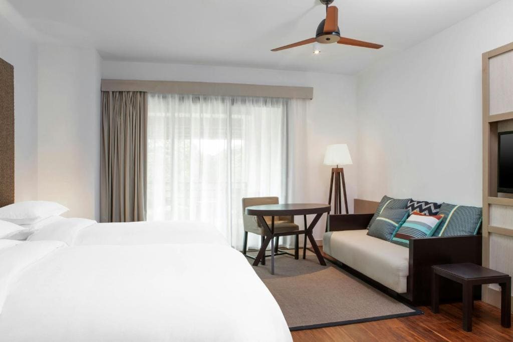 Twin Room with Balcony and Garden View room - Image 1