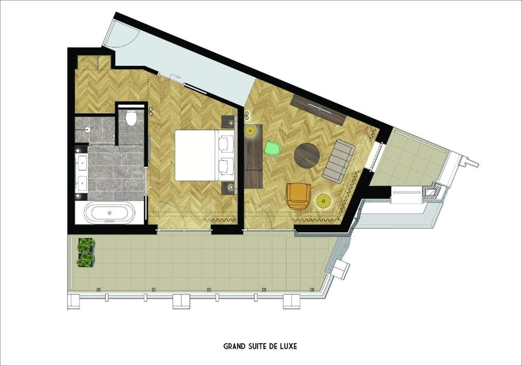 King Suite with Balcony room - Image 3