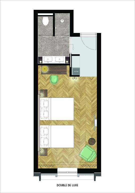 Deluxe Twin Room room - Image 2