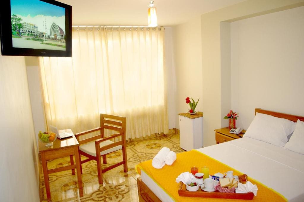 Junior Suite with Balcony and Main Plaza View room - Image 1