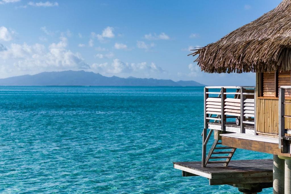 Overwater Bungalow with King Bed and Mountain View room - Image 1