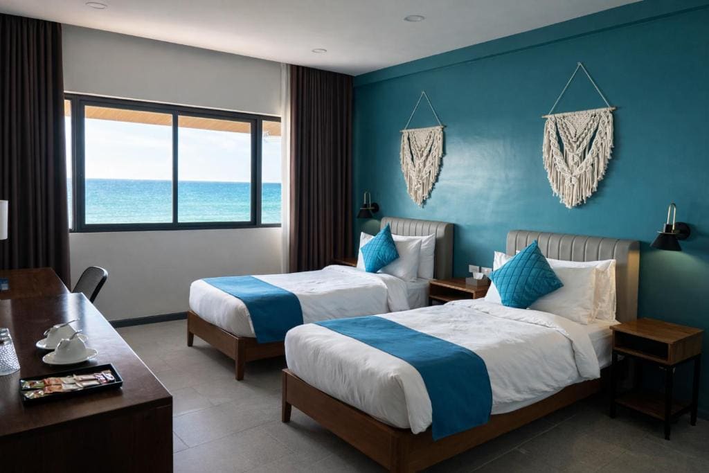 Deluxe Double or Twin Room with Sea View room - Image 2