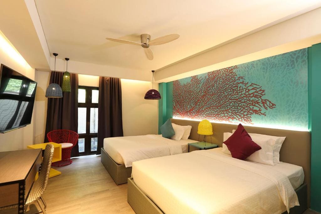 Deluxe Room with Two Double Beds room - Image 1