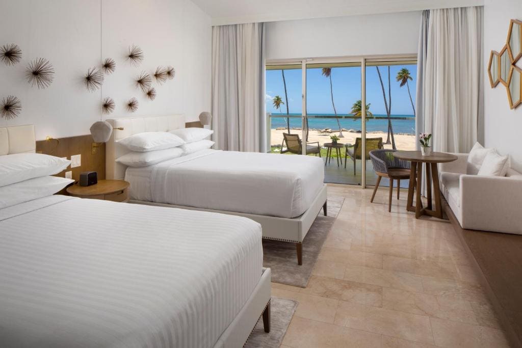 Deluxe Double Room with Two Double Beds - Oceanfront room - Image 1