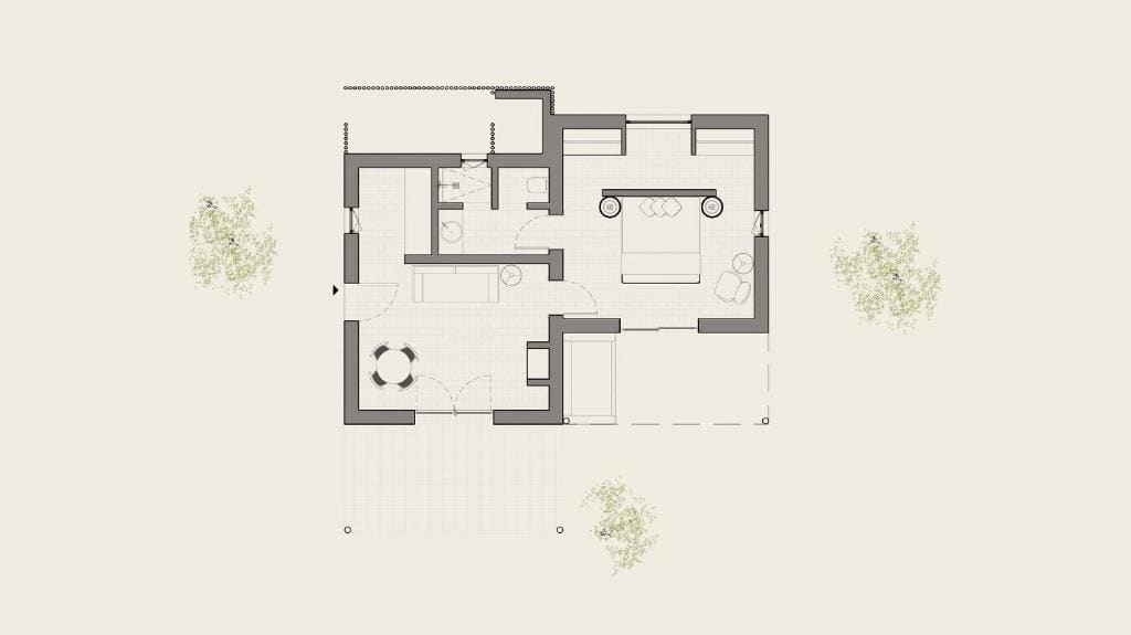 One-Bedroom Villa room - Image 3