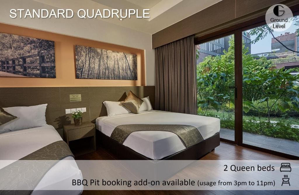 Standard Quadruple Room - Ground Level room - Image 2