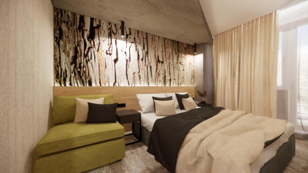 Business Apartment with Balcony (Inner courtyard view) room - Image 3