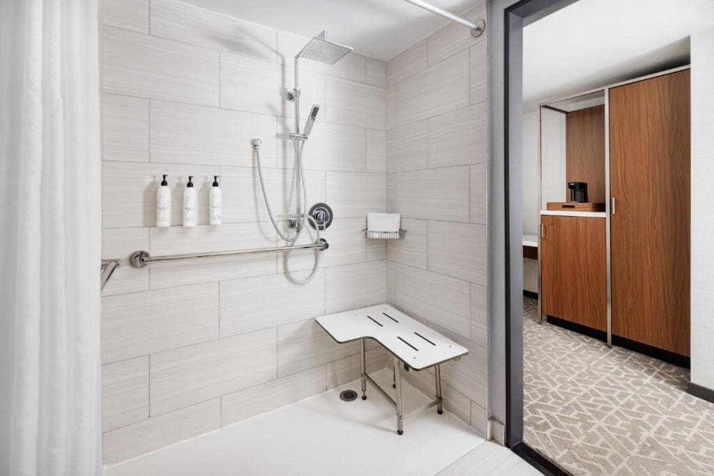 King Suite with Private Terrace and Roll-In Shower - Mobility Access/Hearing Accessible room - Image 3