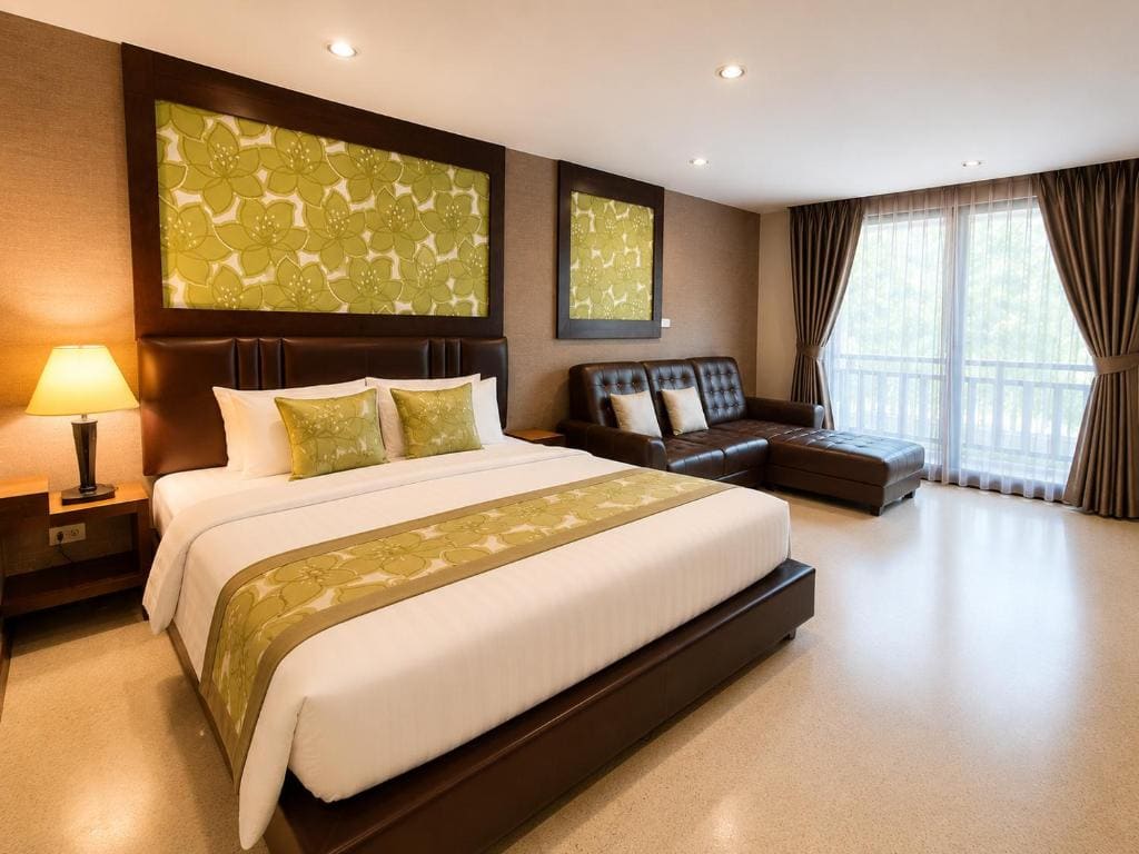Deluxe Double or Twin Room with Pool View room - Image 3