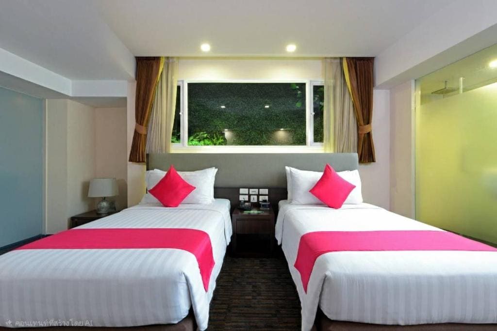 Superior Twin Room - No Window room - Image 2