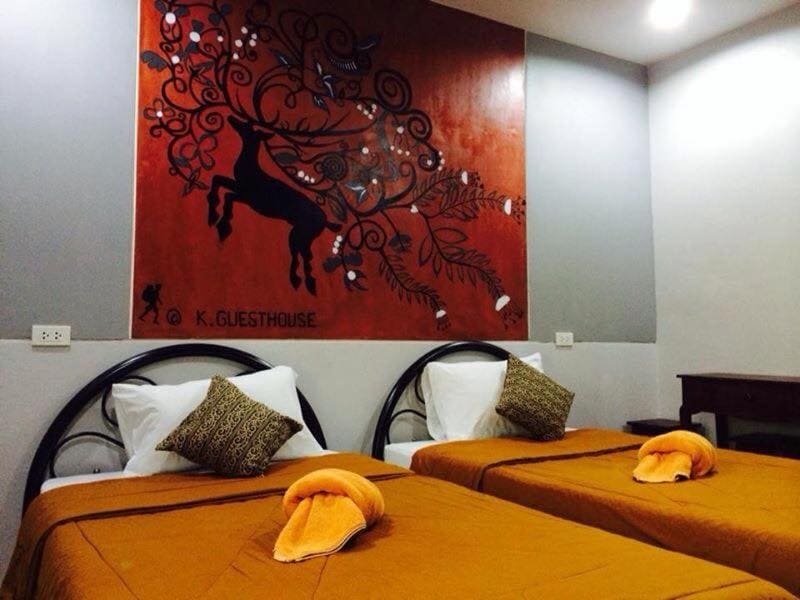Standard Twin Room with Air conditioned and Private bathroom room - Image 1