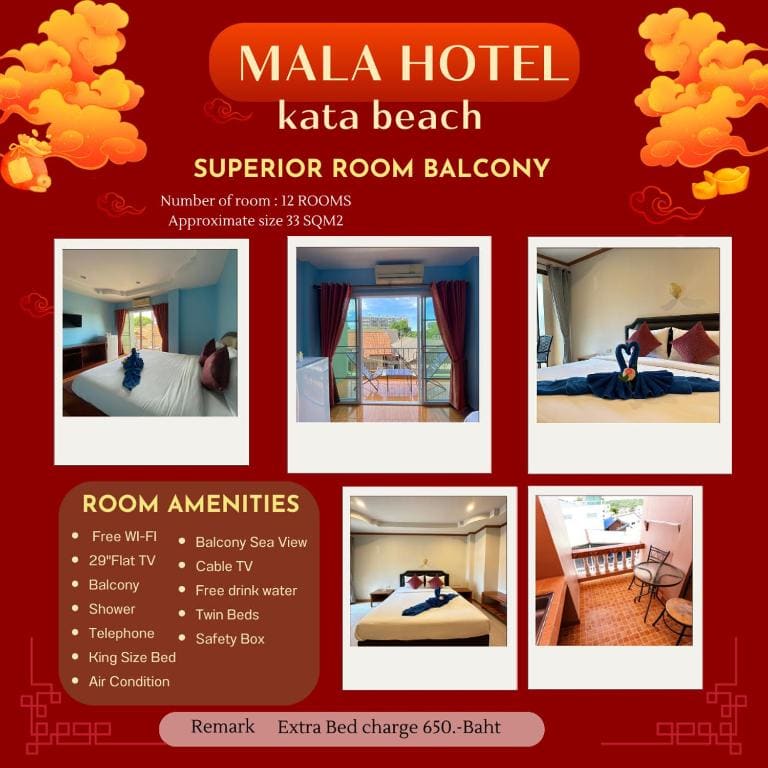 Superior Double Room with Balcony room - Image 3