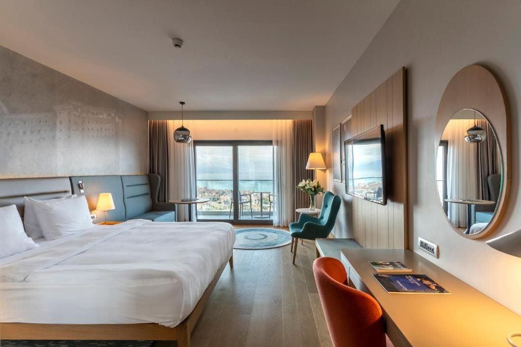 Double or Twin Room with Sea View and Balcony room - Image 3