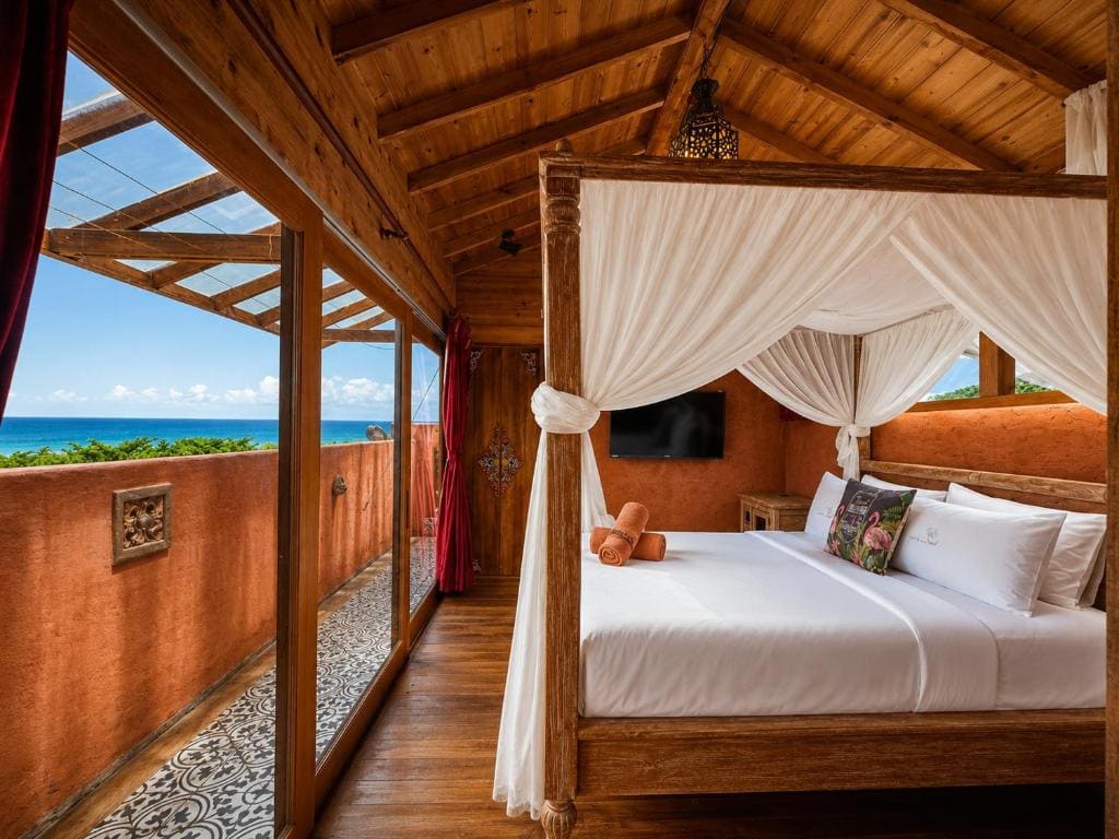 Two-Bedroom Suite with Ocean View and living room room - Image 1