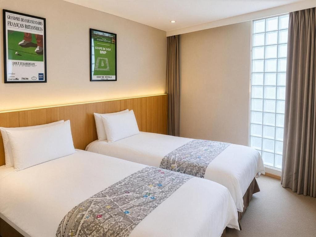 Standard Twin Room with No Window room - Image 2