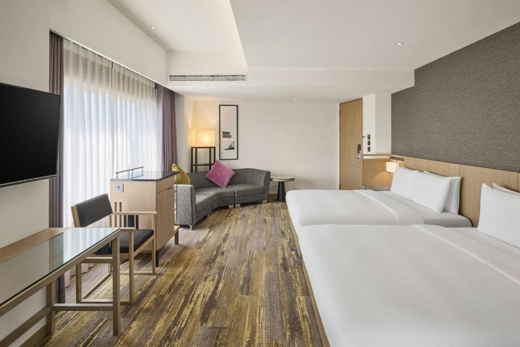 Premier Family Room with Two Queen Beds and City View room - Image 1