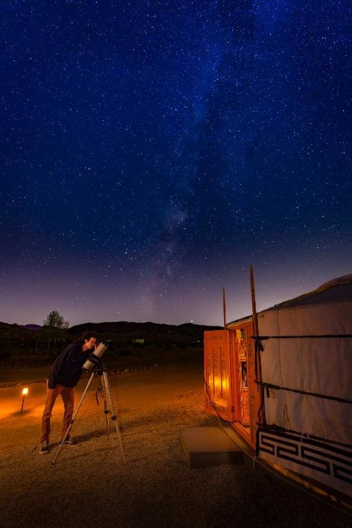 Stargazing Yurt No.3 room - Image 3
