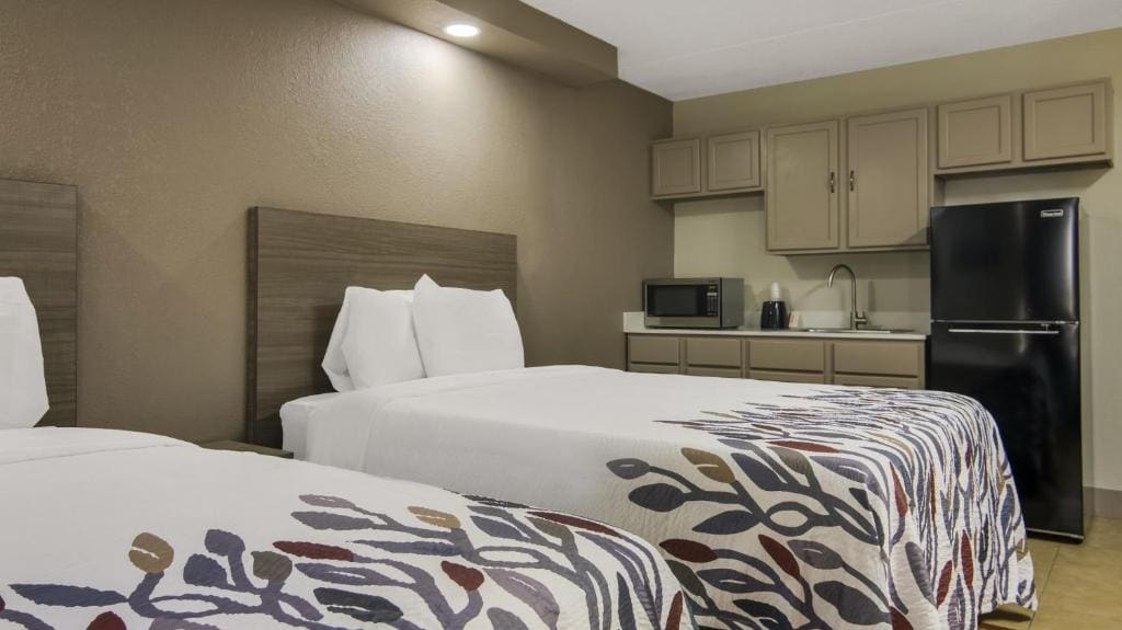 Deluxe Room with Two Double Beds Kitchenette Non-Smoking room - Image 1
