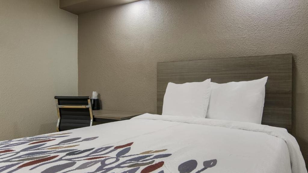 Standard Room with One Full Bed Disability Access Roll-In Shower Non-Smoking room - Image 1