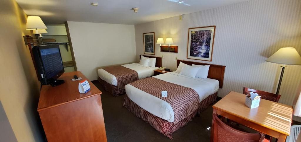 Deluxe Double Room with Two Double Beds - Non-Smoking room - Image 1