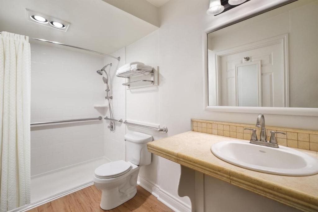 Queen Room with Roll-In Shower - Disability Access/Non-Smoking room - Image 3