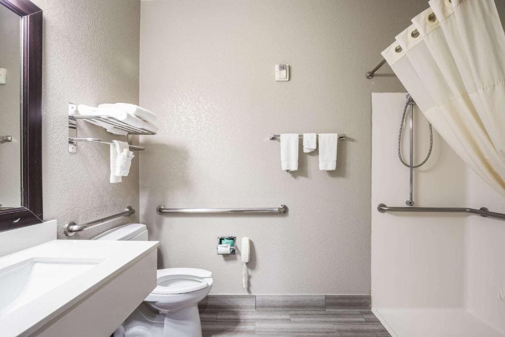 King Room with Roll-In Shower - Accessible/Non-Smoking room - Image 2