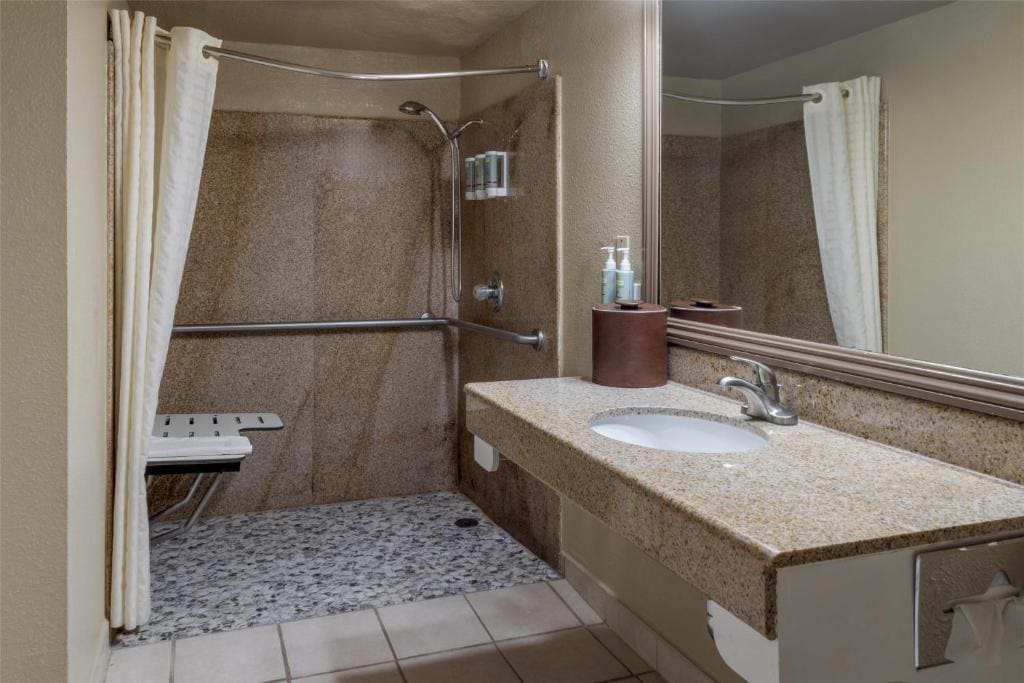 King Room with Roll-In Shower - Disability Access room - Image 1