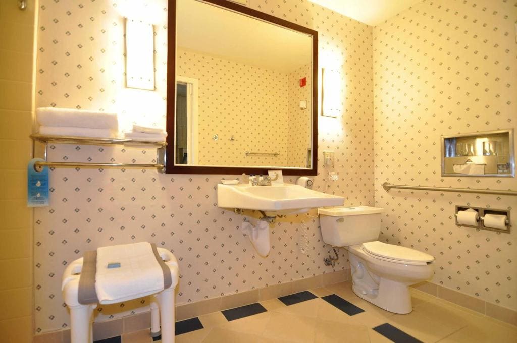 Queen Room with Walk-In Shower - Mobility Access/Communication Assistance/Non-Smoking room - Image 2