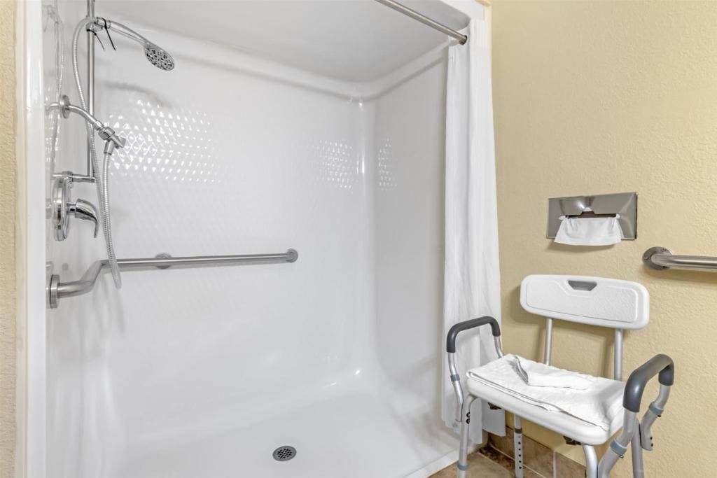 King Room with Roll-in Shower - Pet Friendly/Mobility Accessible room - Image 1