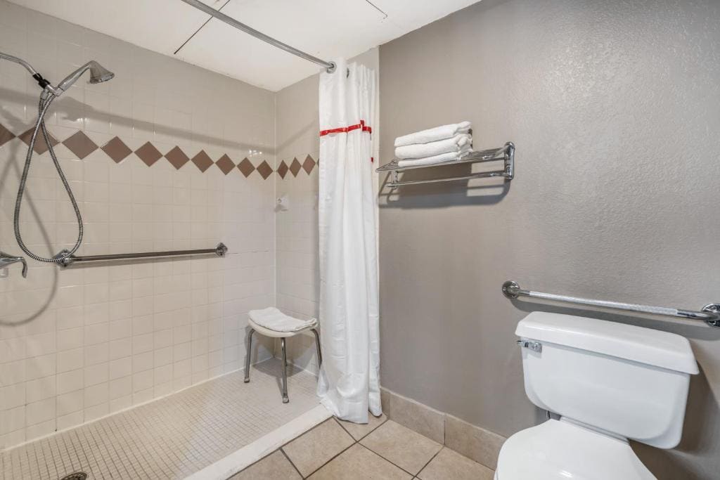 Suite with Two Queen Beds Disability Access Roll-In Shower Non-Smoking room - Image 1