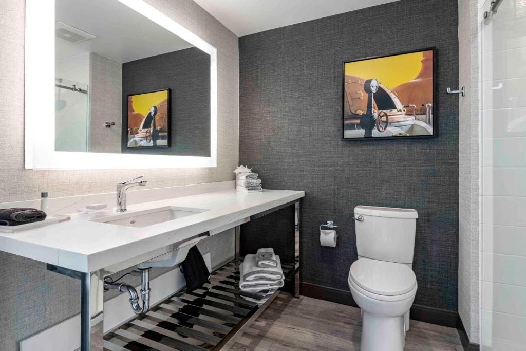 King Suite Roll In Shower- Accessible/Non Smoking room - Image 1