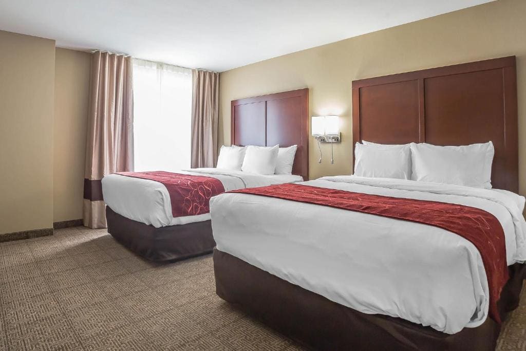 Queen Suite with Two Queen Beds and Sofa Bed room - Image 1