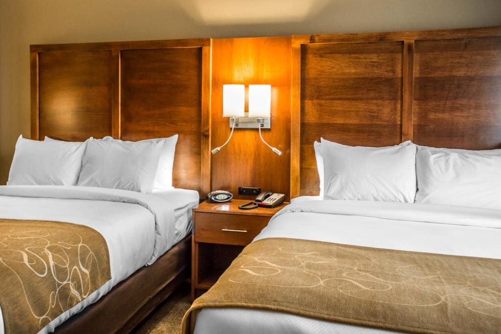 One Room Suite with Two Queen Beds and Tub - Disability Access/Non Smoking room - Image 1