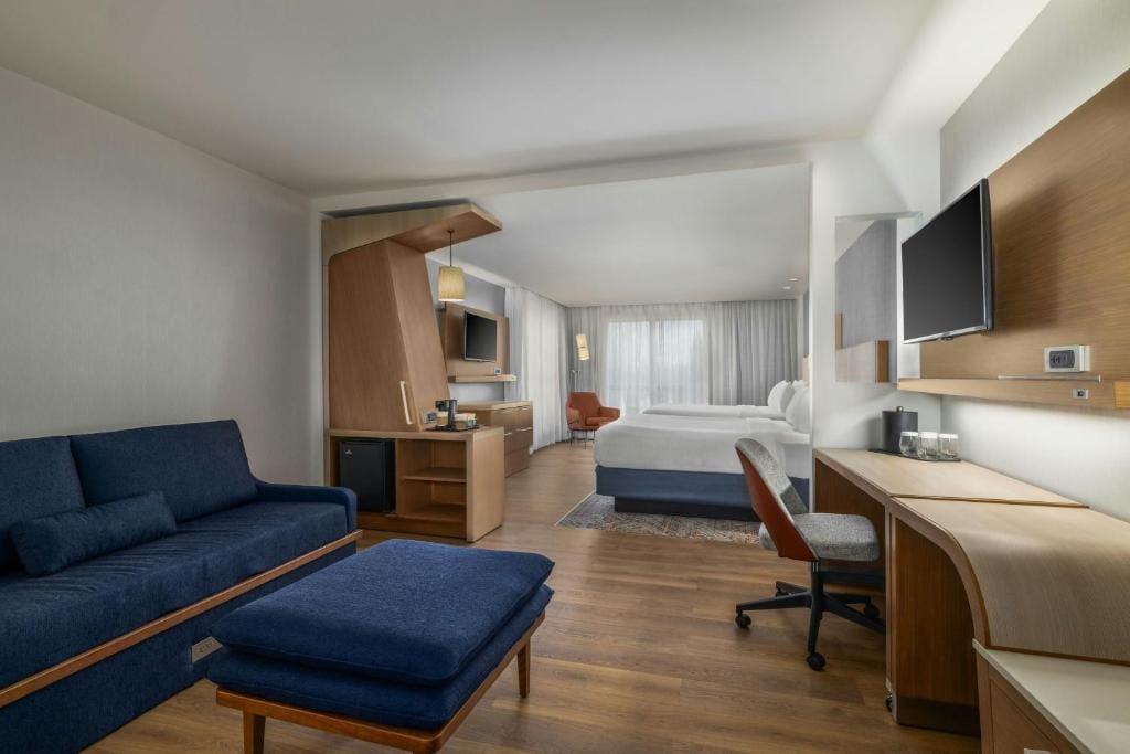 Studio with Two Queen Beds and Sofa Bed room - Image 1