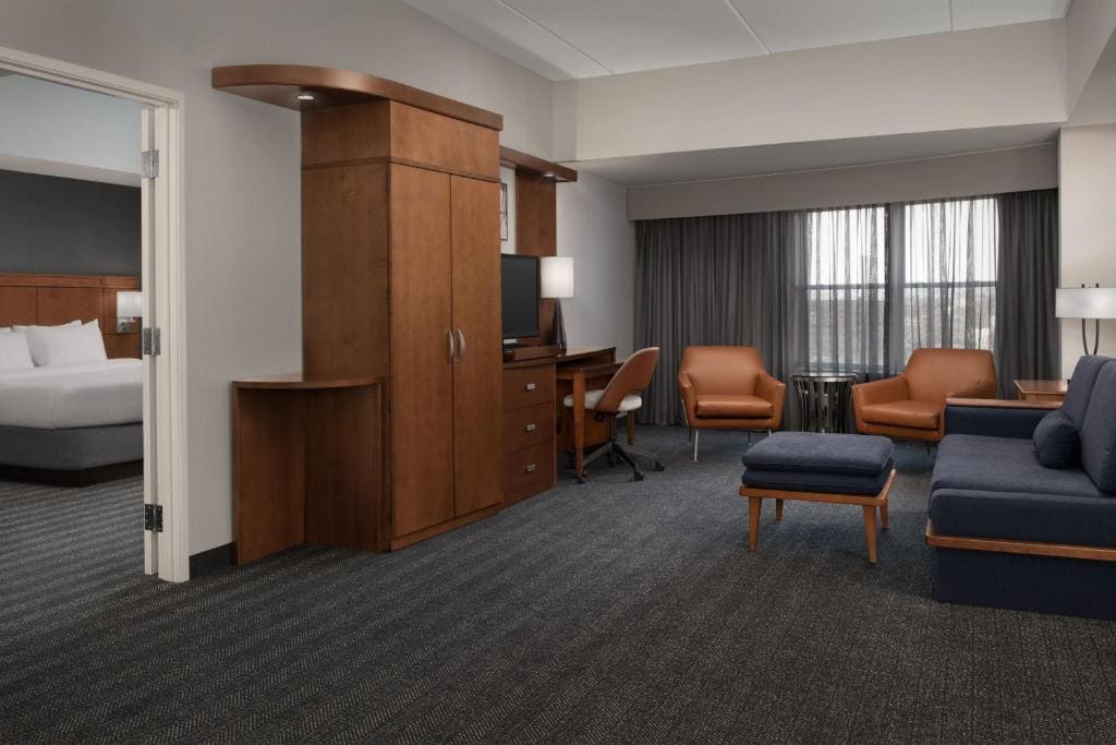 One-Bedroom King Suite with Sofa Bed room - Image 2