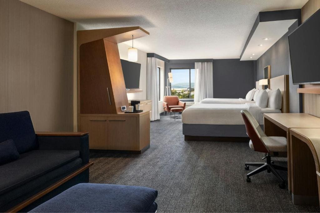 Queen Room with Two Queen Beds and Sofa Bed room - Image 1