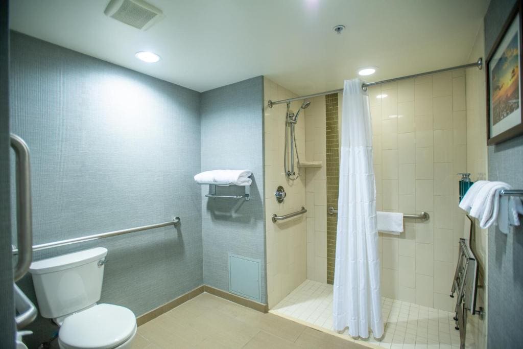 King Room with Roll-In Shower - Mobility/Hearing Access room - Image 2