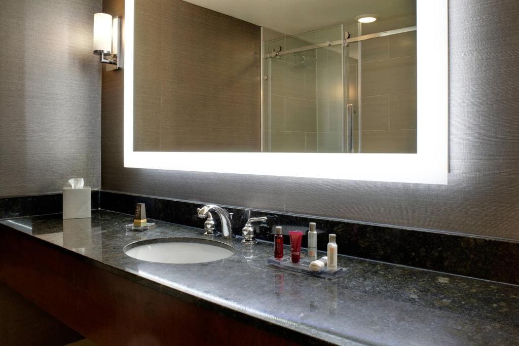 King Room with Sofa Bed and Roll-in Shower - Mobility and Hearing Accessible room - Image 3