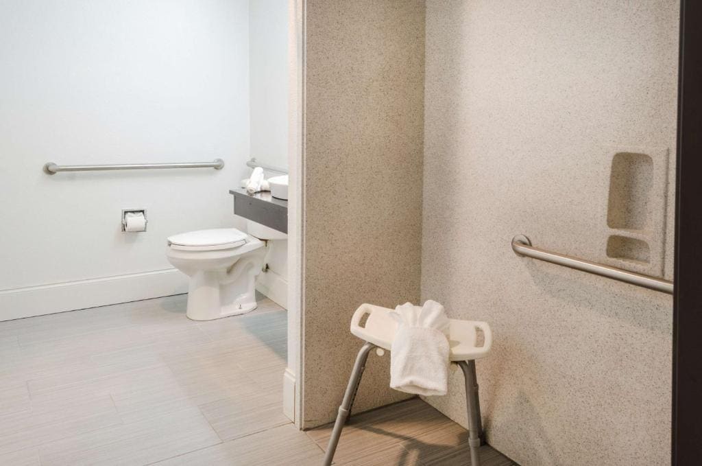 King Room with Roll-in Shower - Disability Access - Non-Smoking room - Image 1