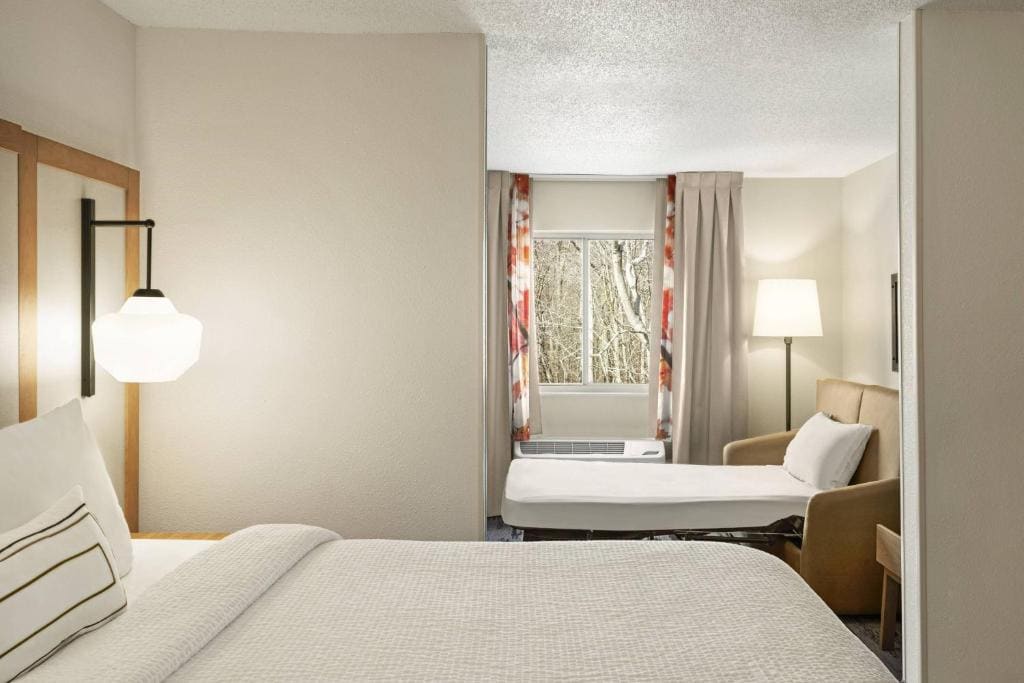Studio with King Bed, Media Center and Sofa Bed - Hearing Accessible room - Image 2