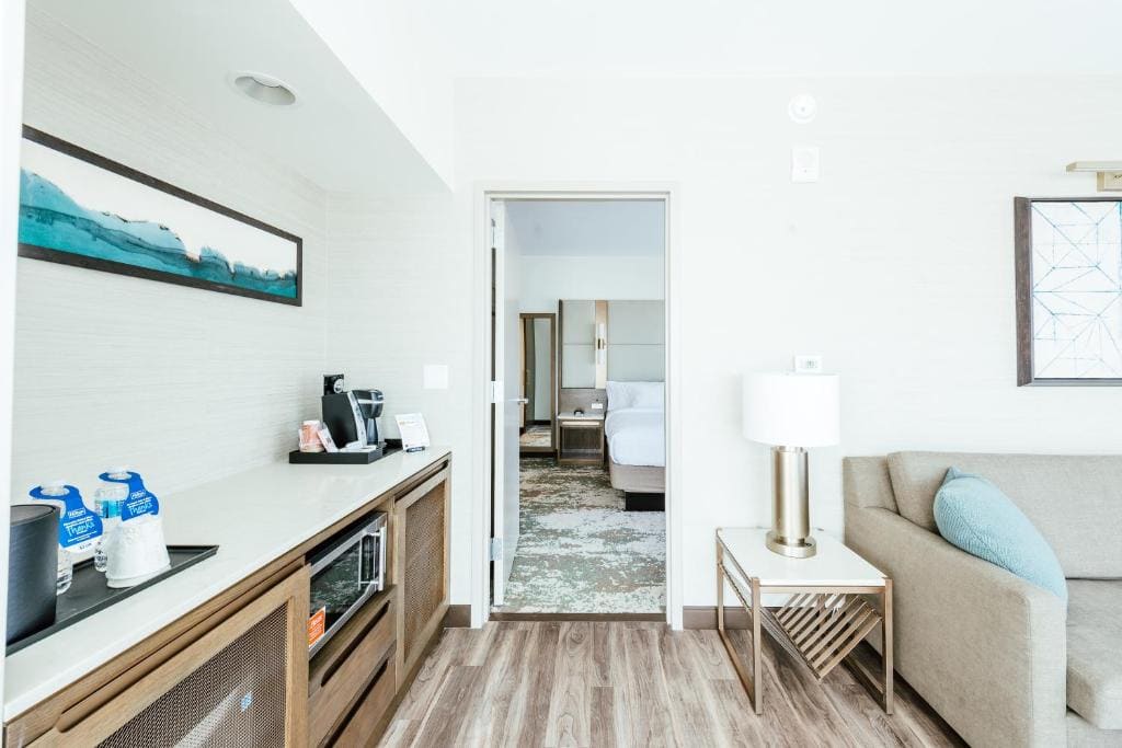 One-Bedroom Premium King Suite with In-Room Drinks and Snacks room - Image 1