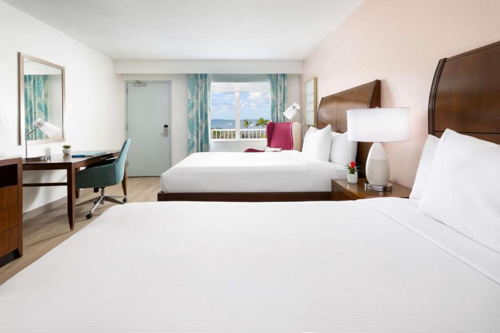 Queen Room with Two Queen Beds and Garden View room - Image 1