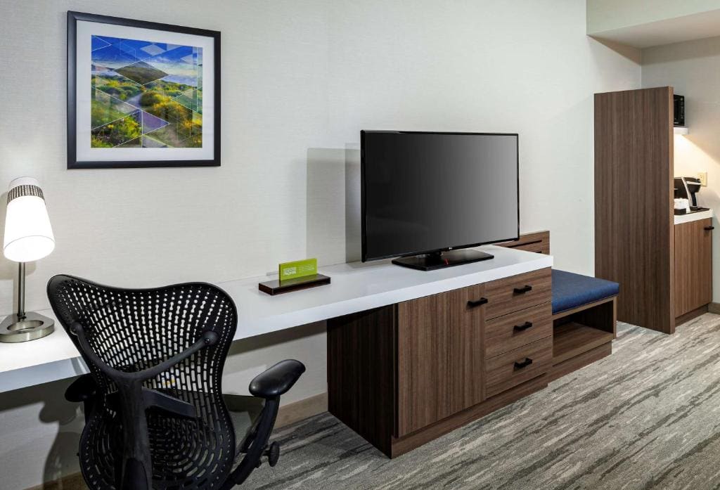 King Room with Roll-In Shower - Mobility and Hearing Access room - Image 1