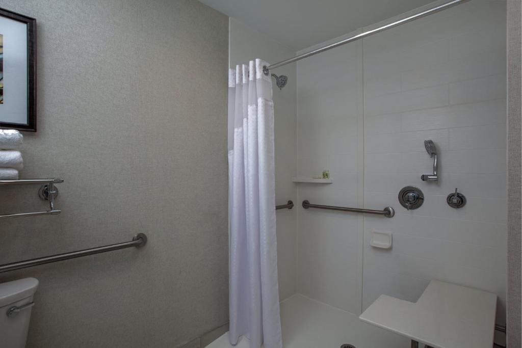 King Room with Mobility Accessible Roll-In Shower room - Image 1