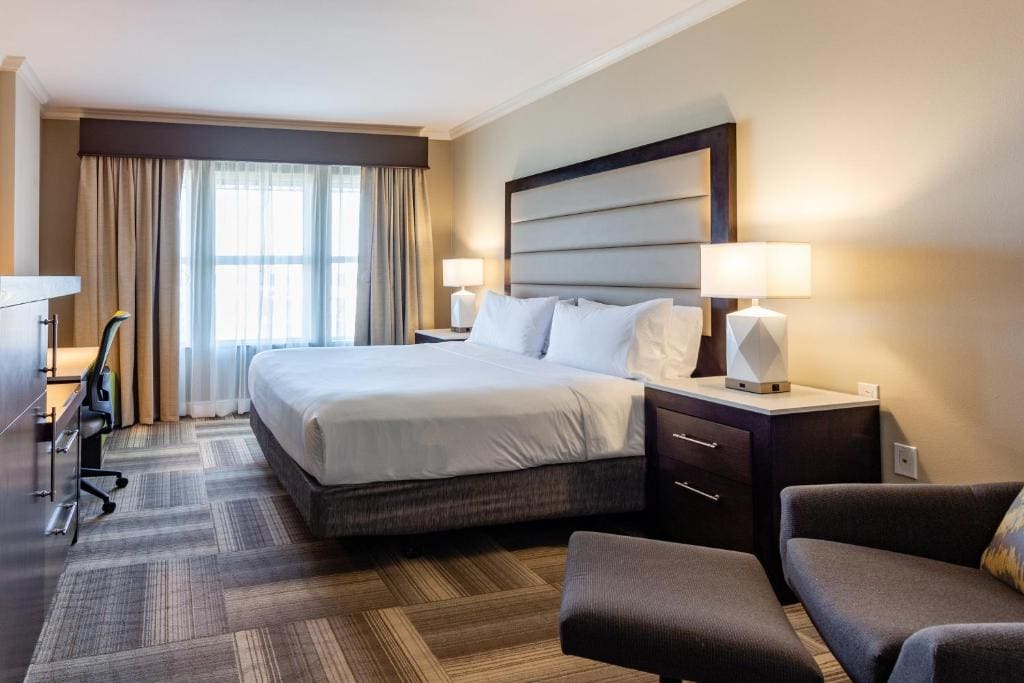 Standard King Room with Roll-in Shower - Mobility Accessible room - Image 2